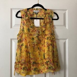 Summer yellow blouse